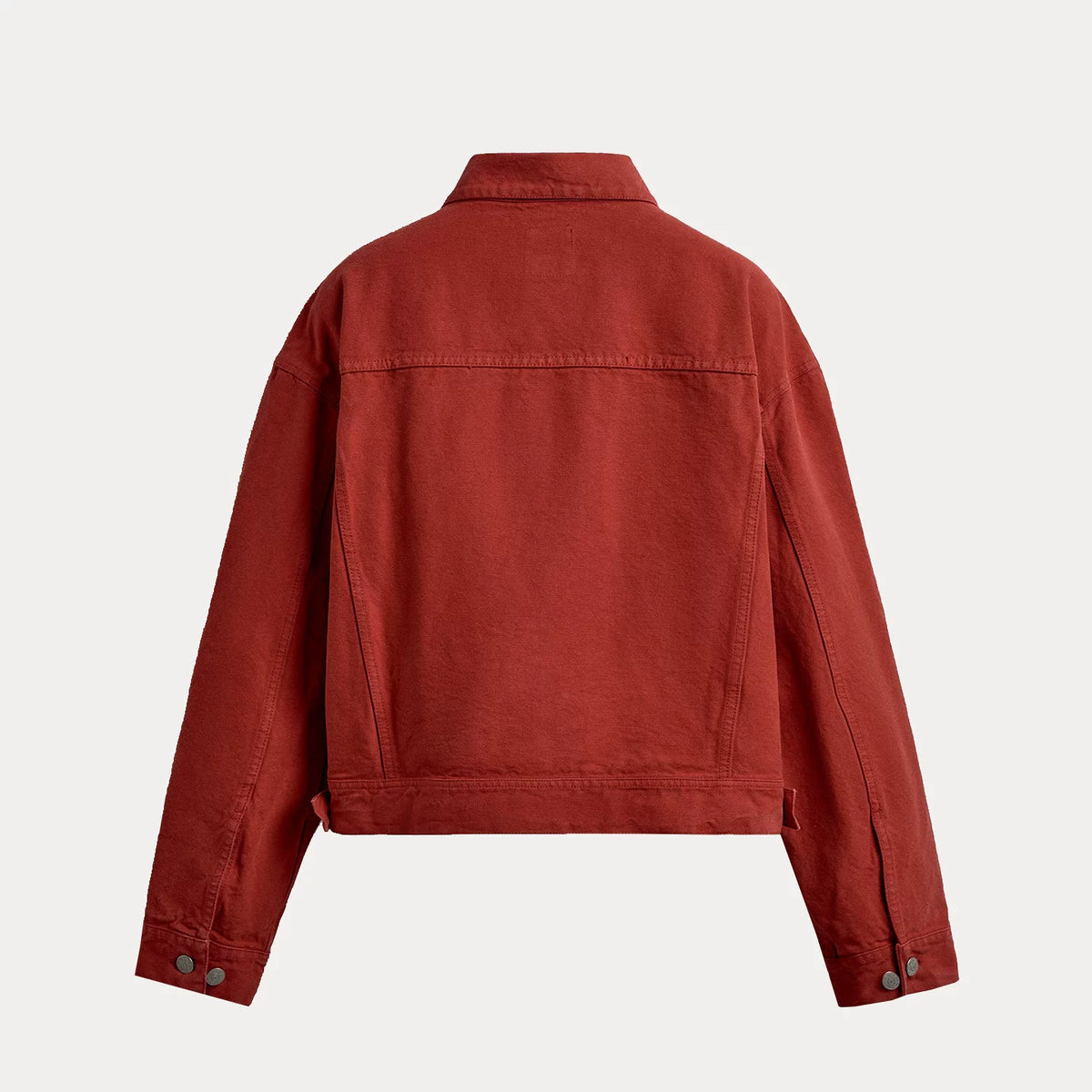 Cropped Lapel Pocket Jacket