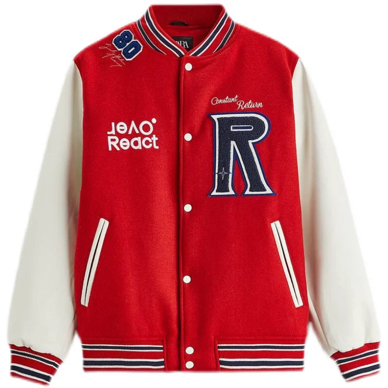 Retro Baseball Flight Jacket