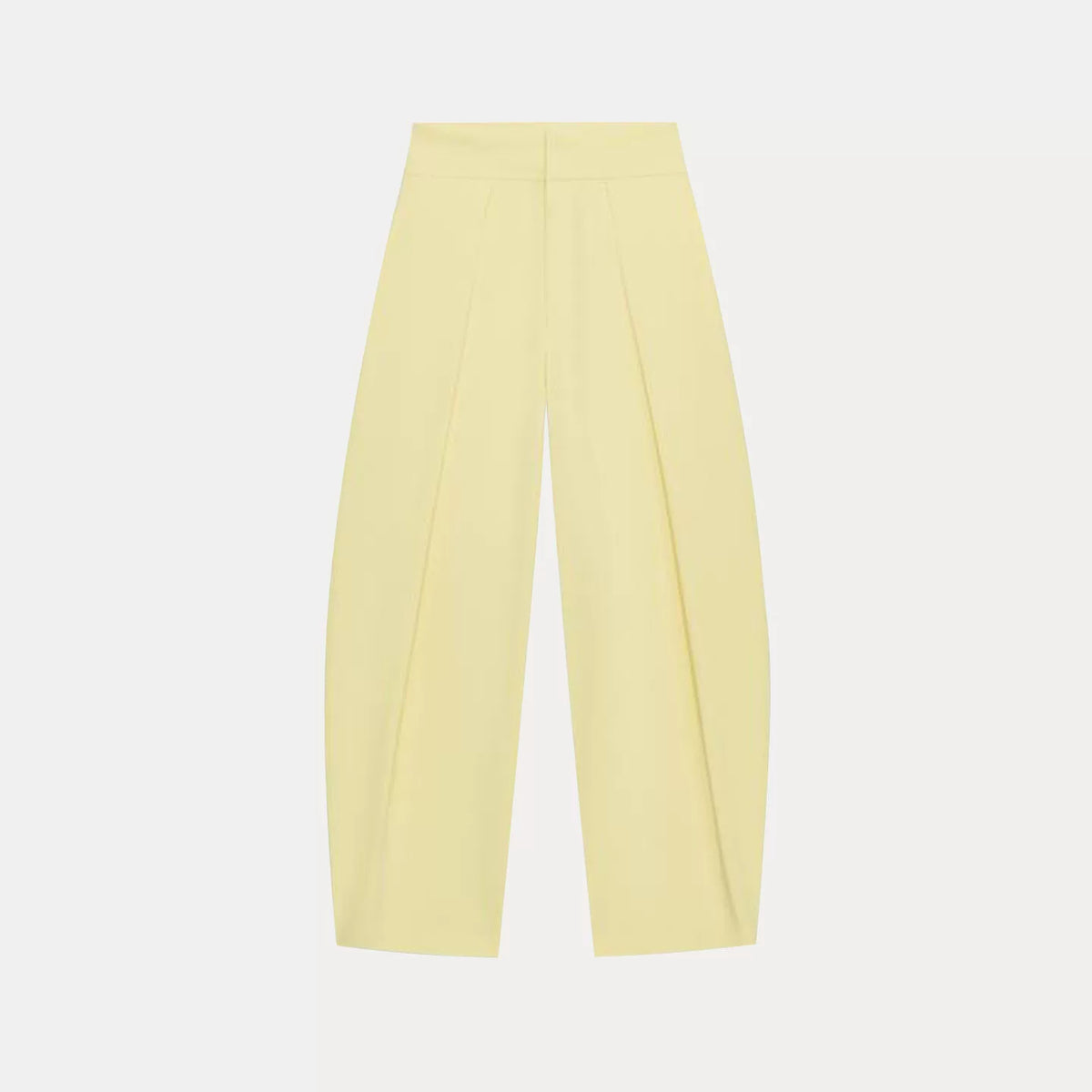 Pleated Balloon-Fit Trousers