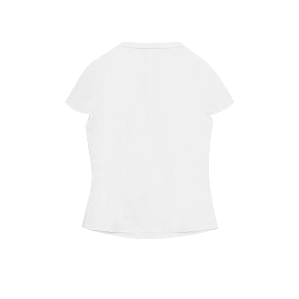 Polka Dot Waist-Gathered Shirt