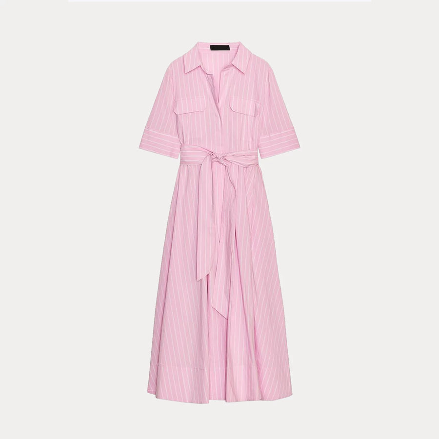 Poplin Shirt Dress