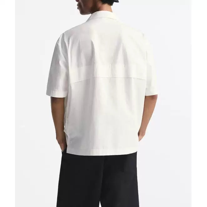 Multi-Pocket Short-Sleeve Utility Shirt