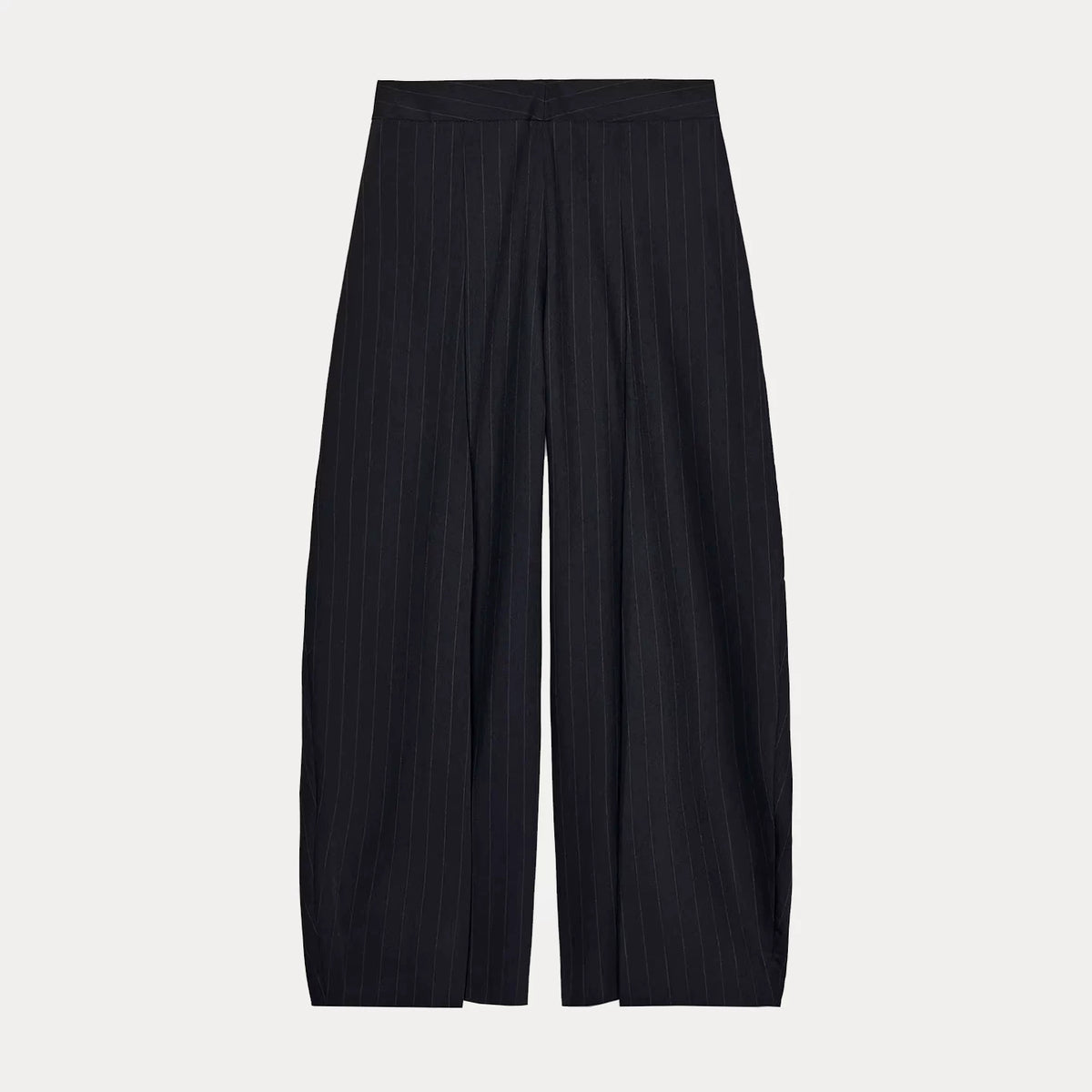Front-Pleat Relaxed Trousers