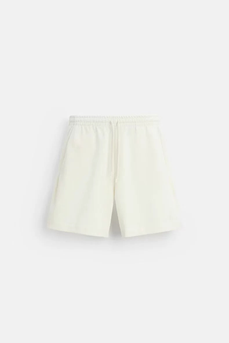 柜499！春季新款男装宽松双面布纹理短袖0761450休闲短裤 0761451