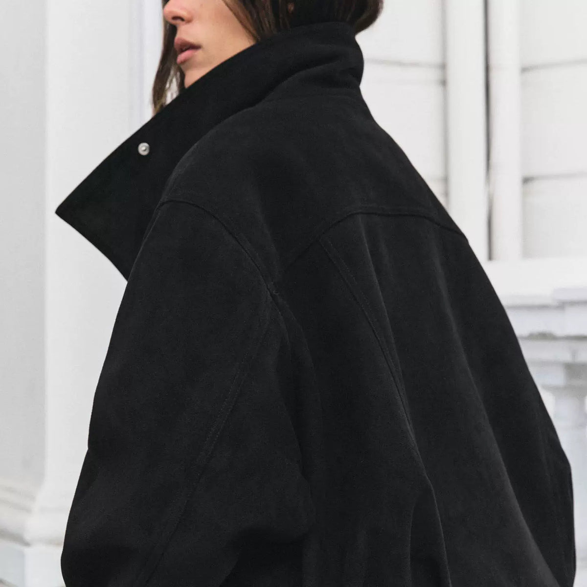 Stand-Collar Aviator Jacket