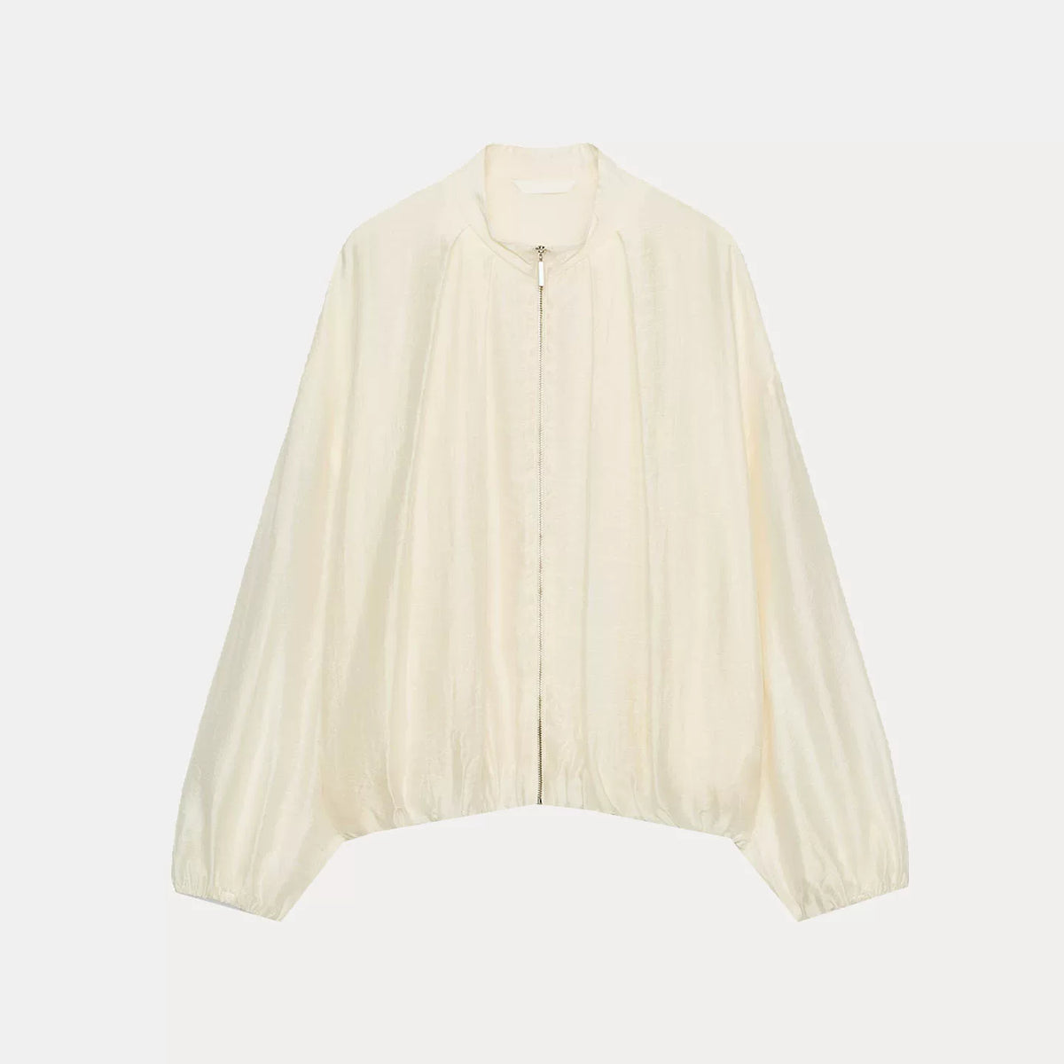 Pleated Pilot Jacket