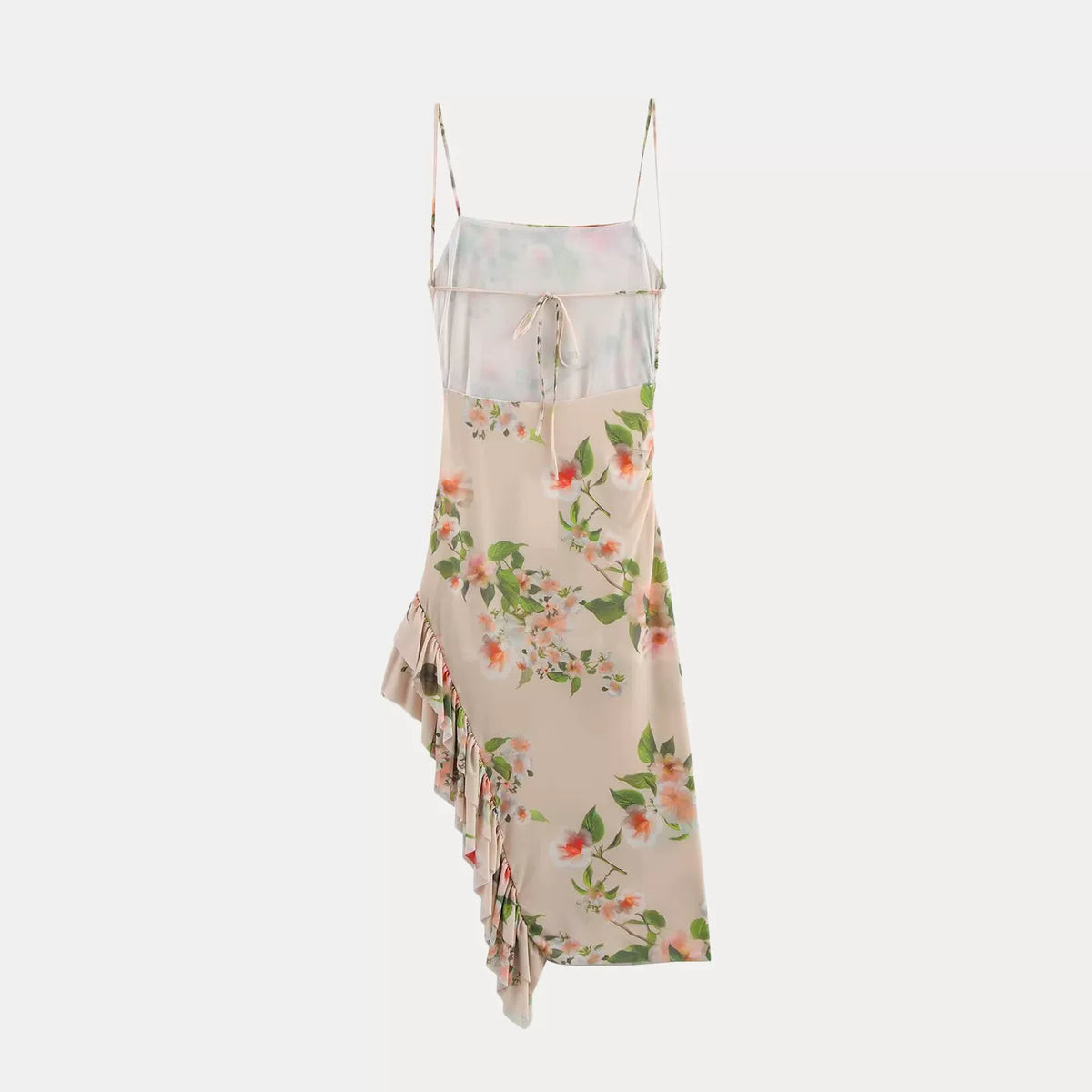 Tiered Printed Dress