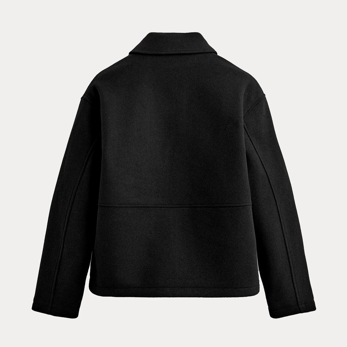 Textured Zip Collar Jacket