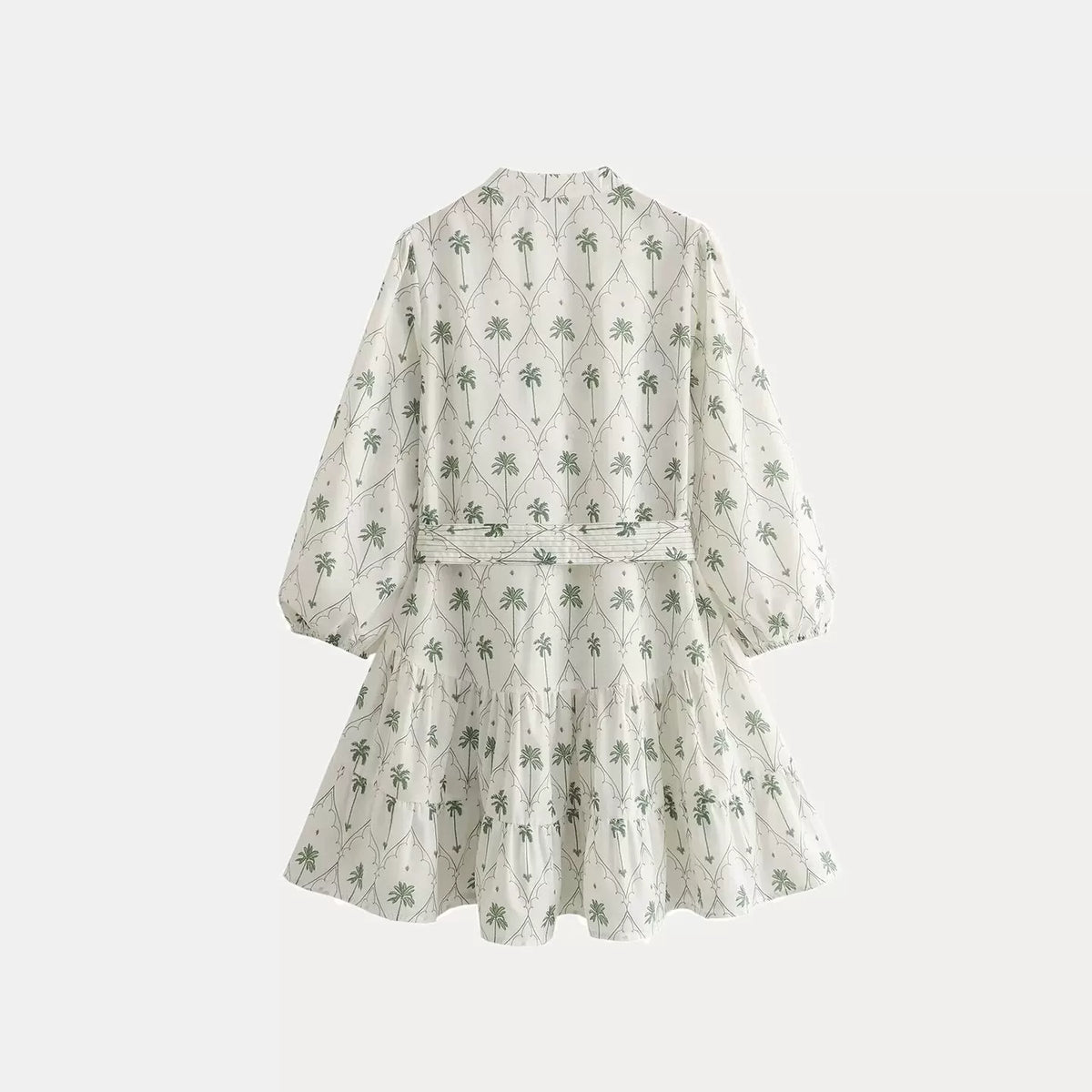 Short Floral Print Dress
