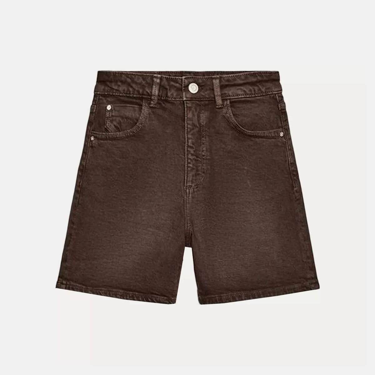 High-Waist Relaxed Shorts