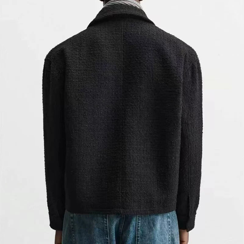 Textured Zip Overshirt