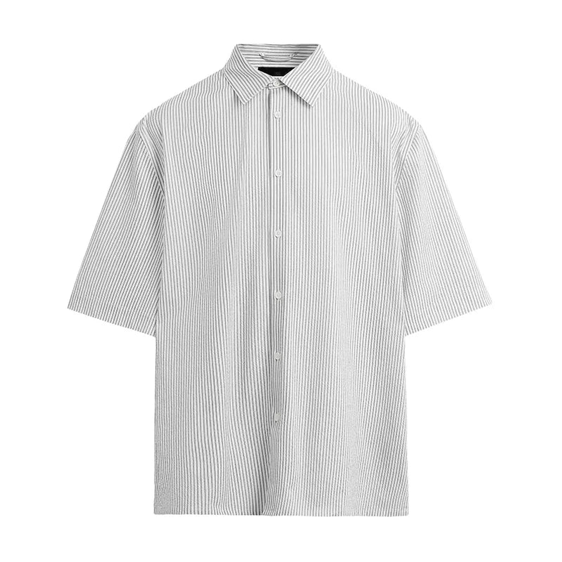 Seersucker Short-Sleeve Shirt