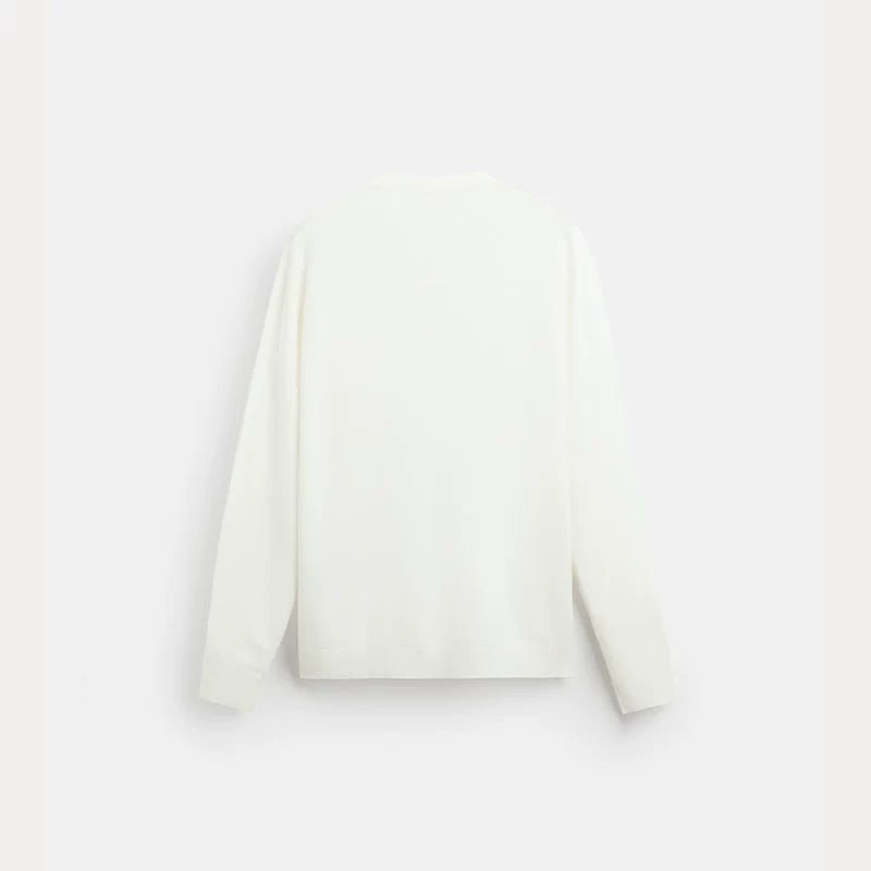 Viscose-Blend Long-Sleeve Knit