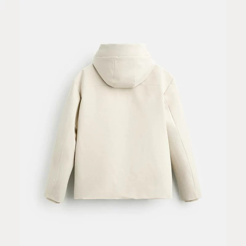 Technical Zip Hooded Jacket