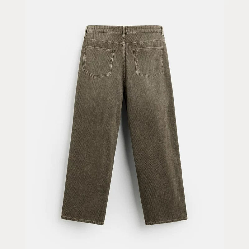 Relaxed Corduroy Trousers