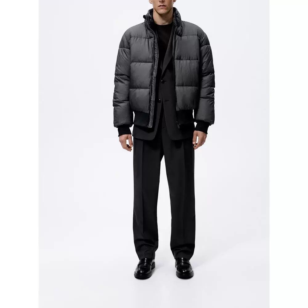 Stand Collar Puffer Jacket