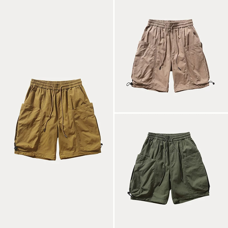 Relaxed Knee-Length Shorts