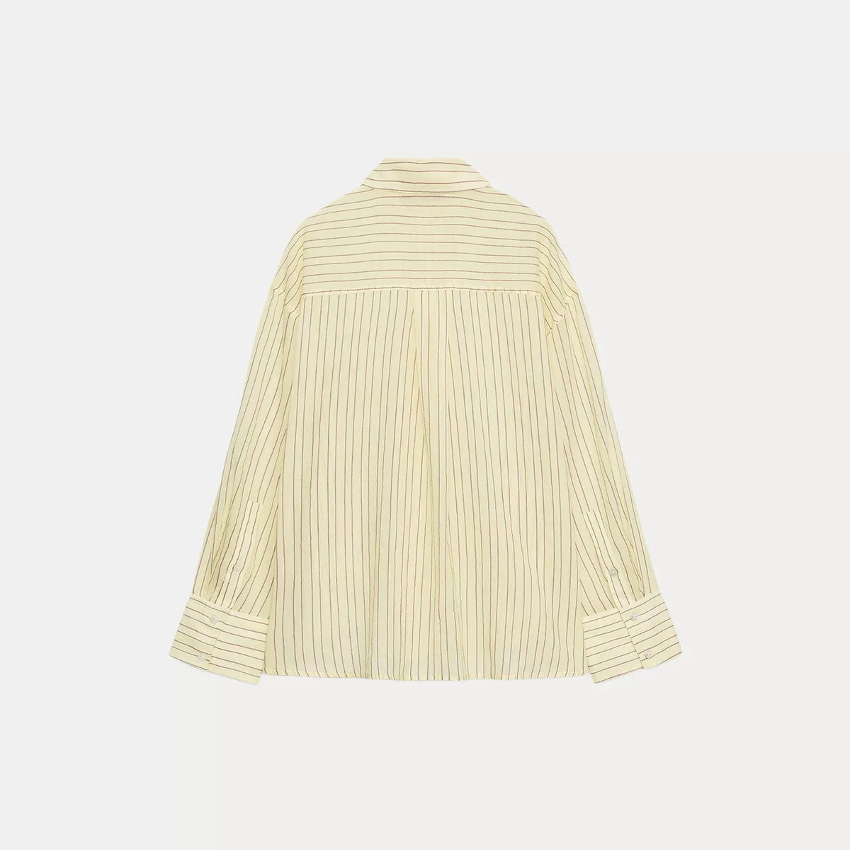 Pocket Collared Oversized Shirt