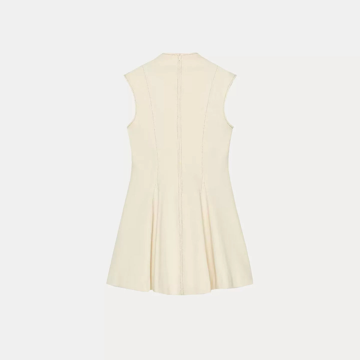 Sleeveless V-Neck Mini Dress