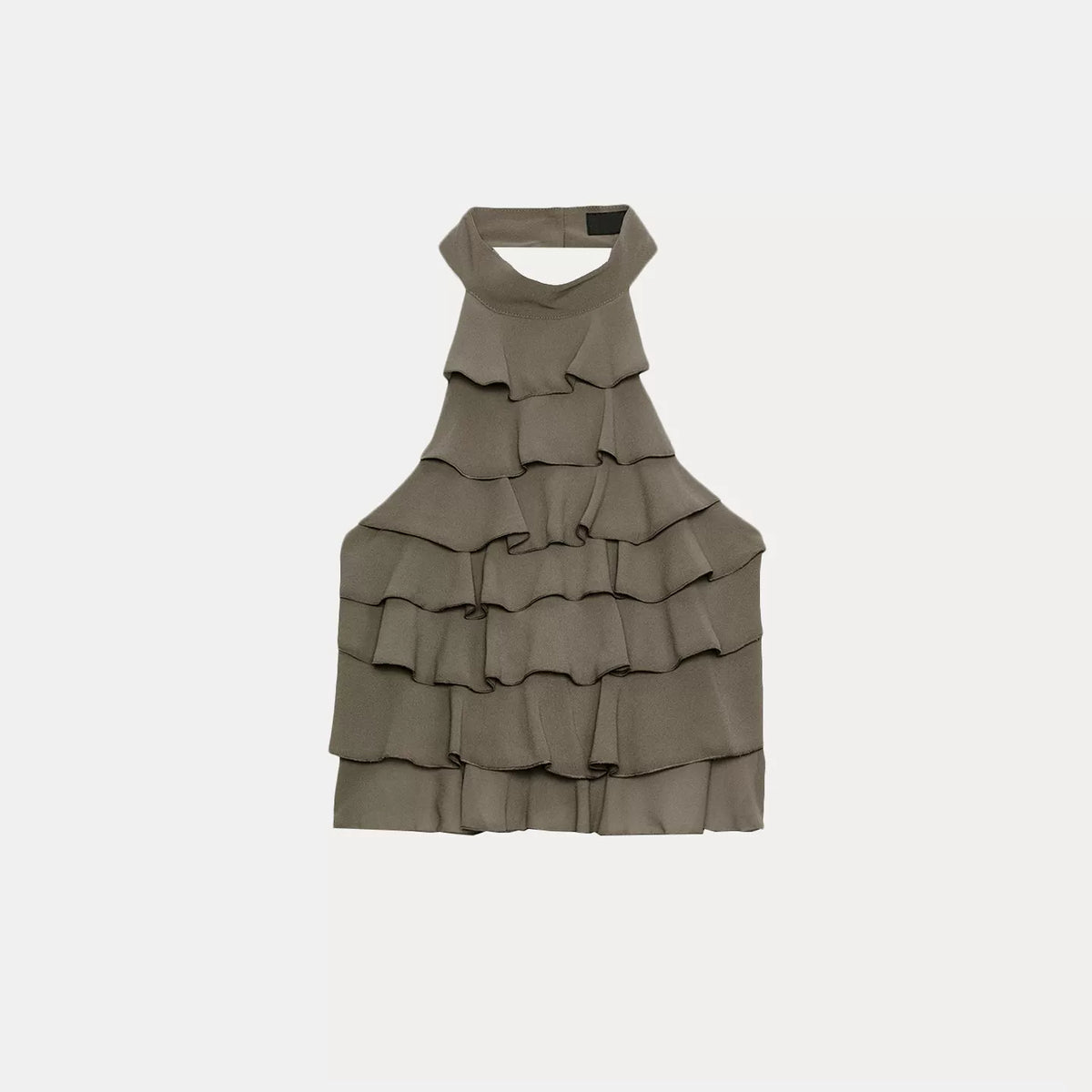 Georgette Halter Neck Top