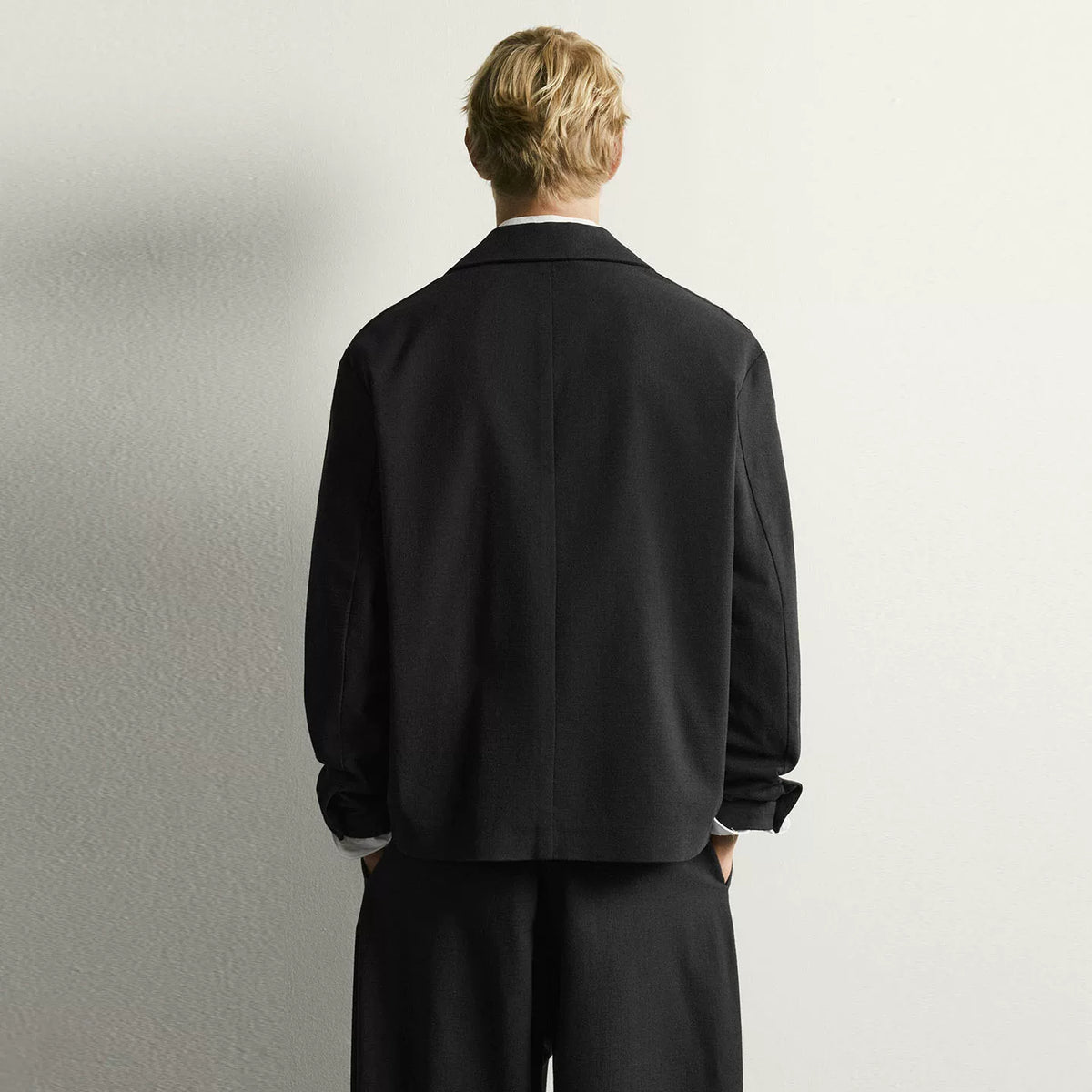 Relaxed Jacket and Balloon Trousers Set