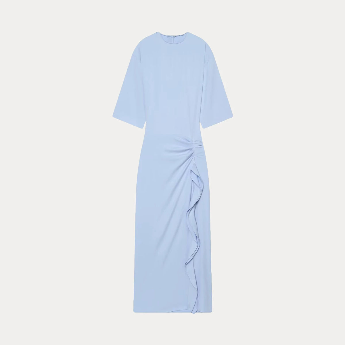 Gathered Midi Dress
