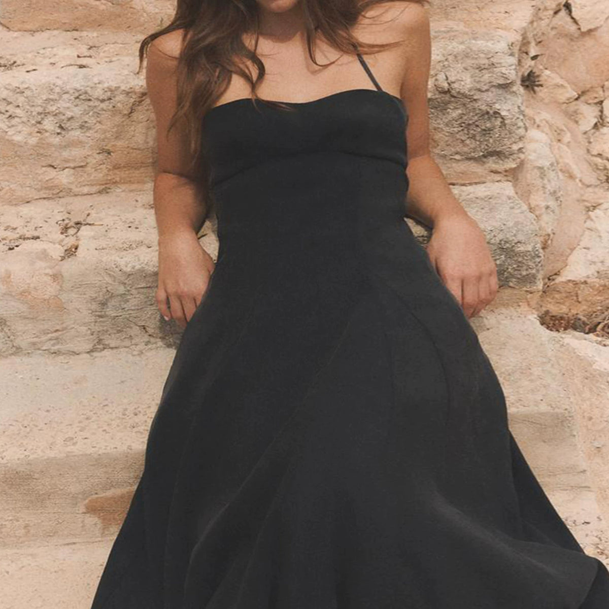 Halter Midi Dress