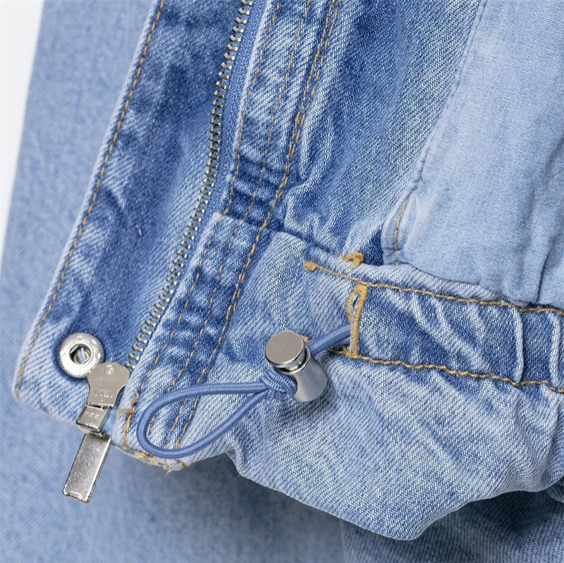 Comfort Denim Remix Jacket in Light Wash