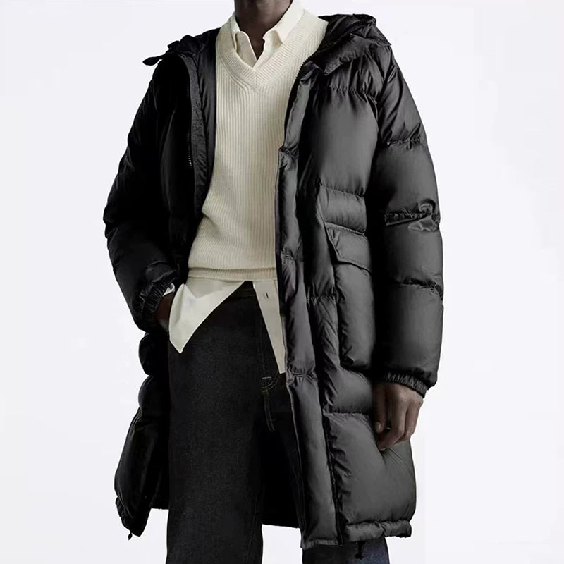 Long Down Puffer Coat