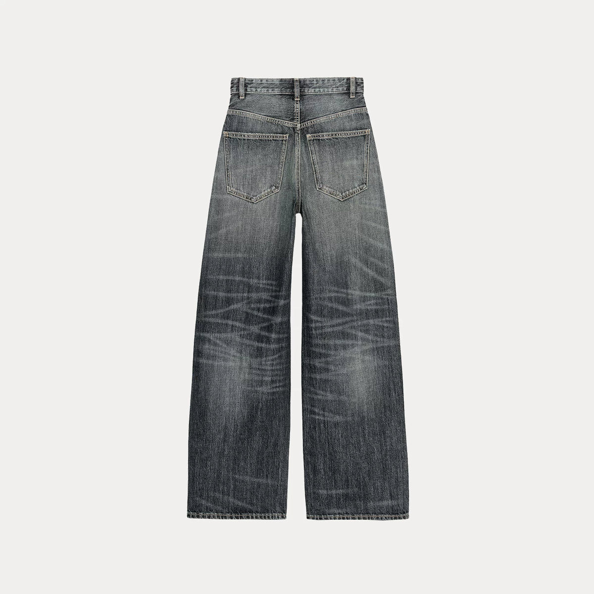 Relaxed Wide-Leg Jeans