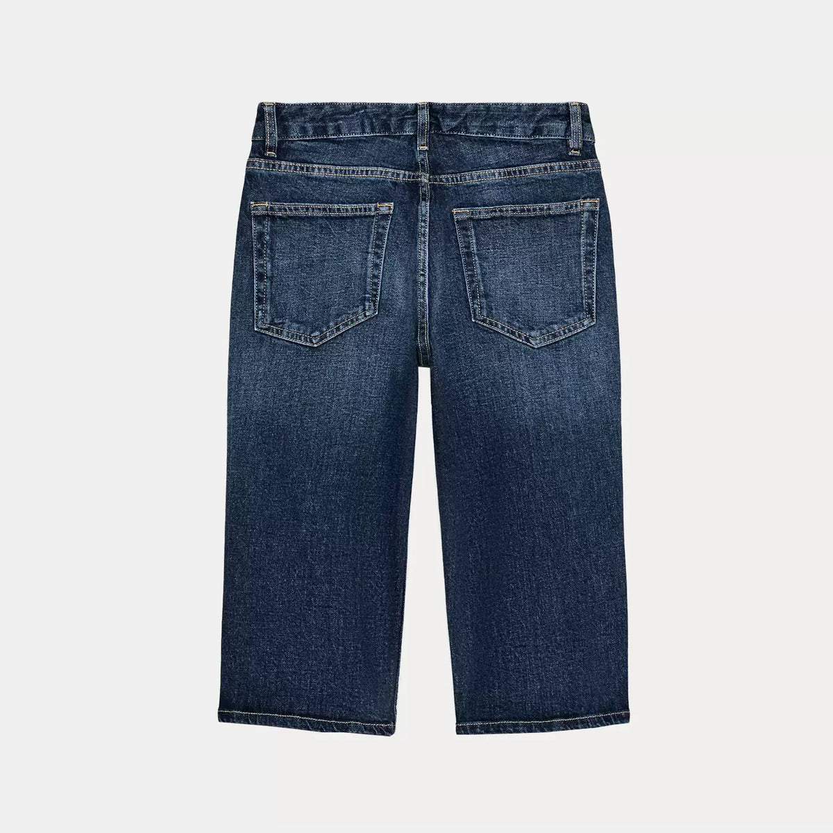 Mid-Rise Capri Jeans