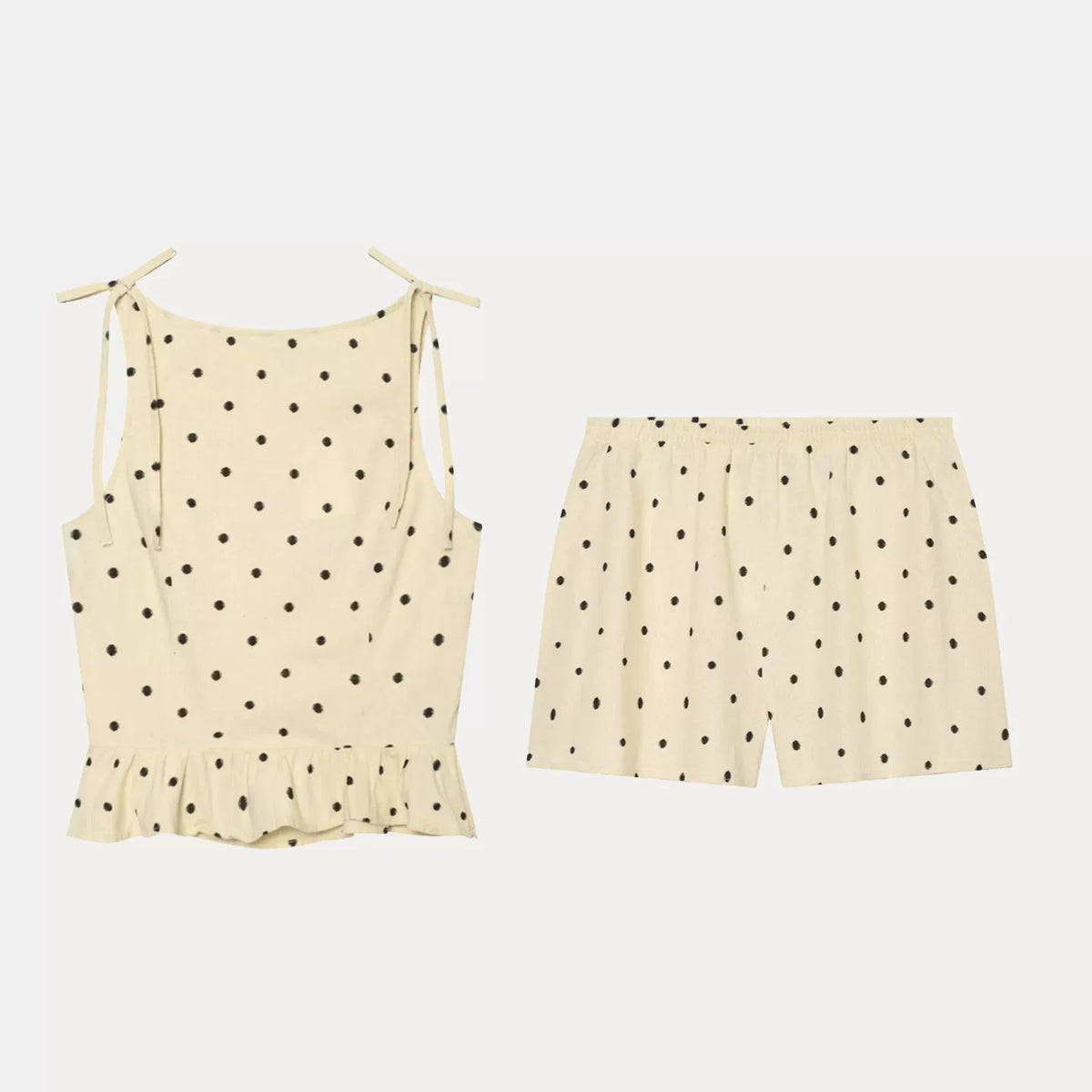 Ruffle Top and Shorts Set