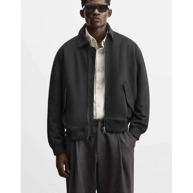 Retro Zip Pilot Jacket