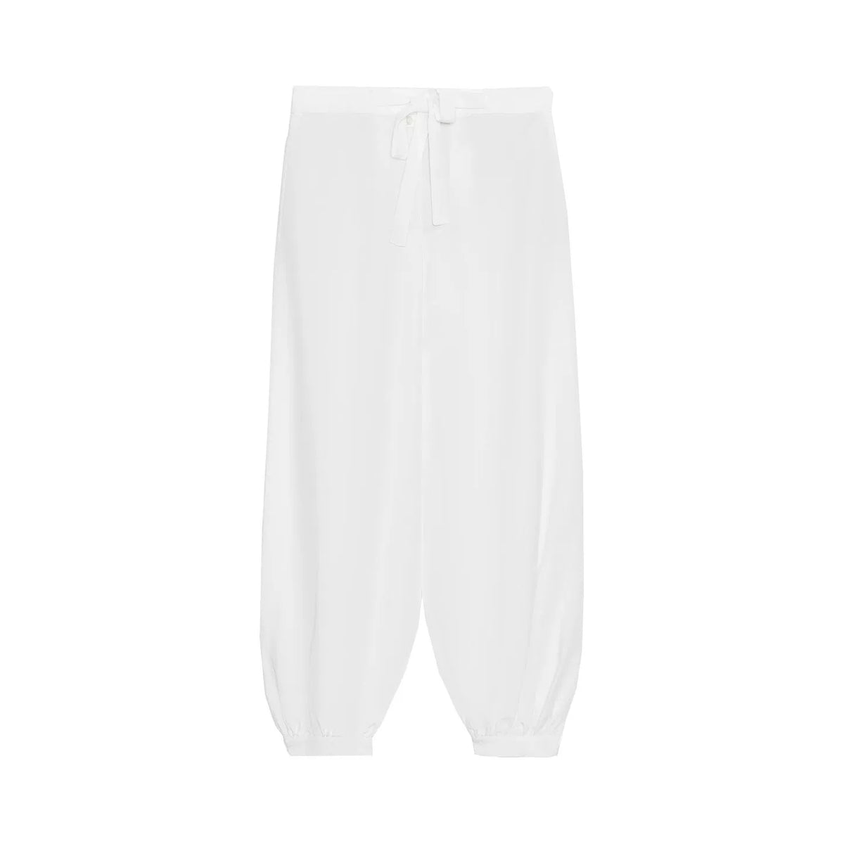 Button-Up Shirt and Lantern Trousers Set