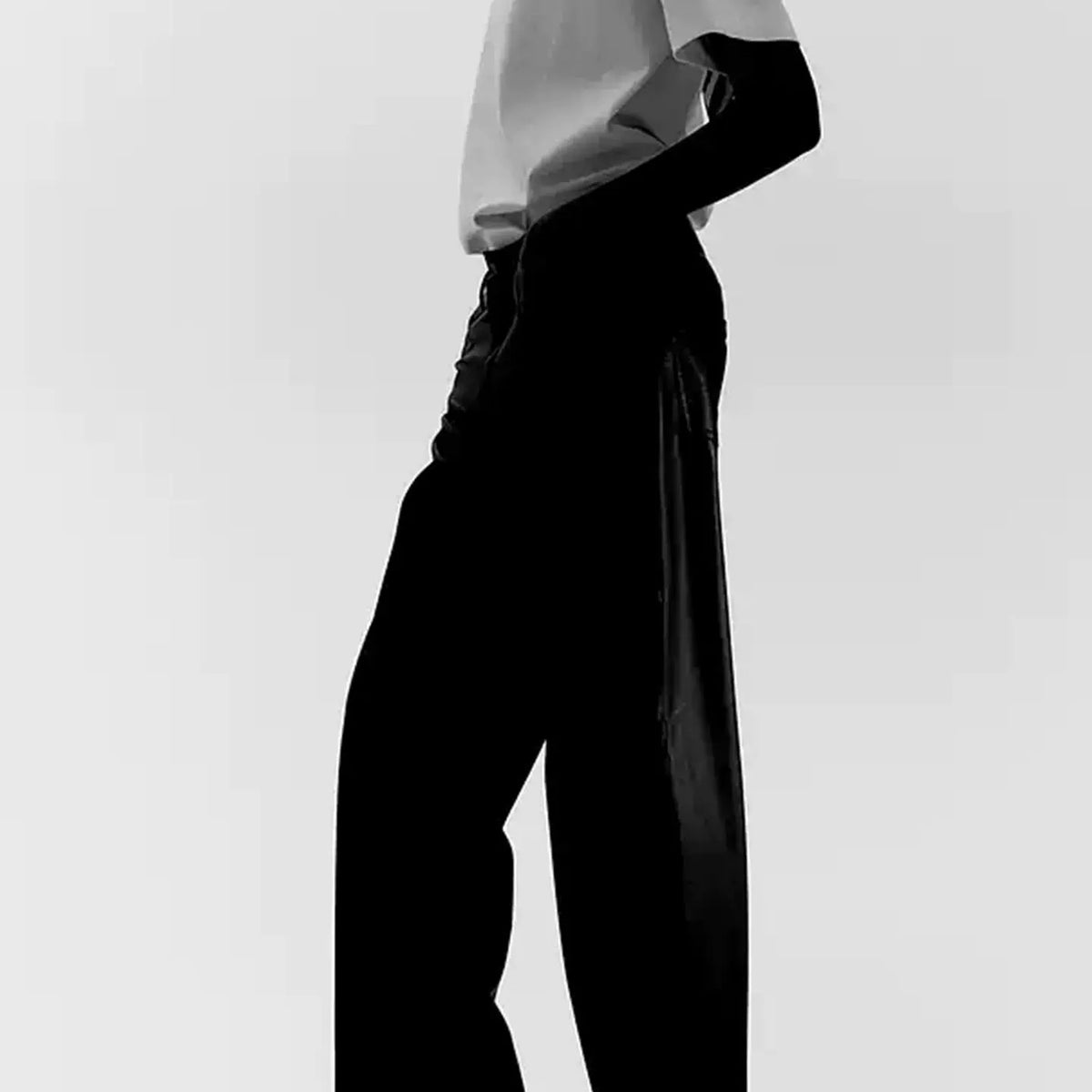 Fringe Straight-Leg Trousers
