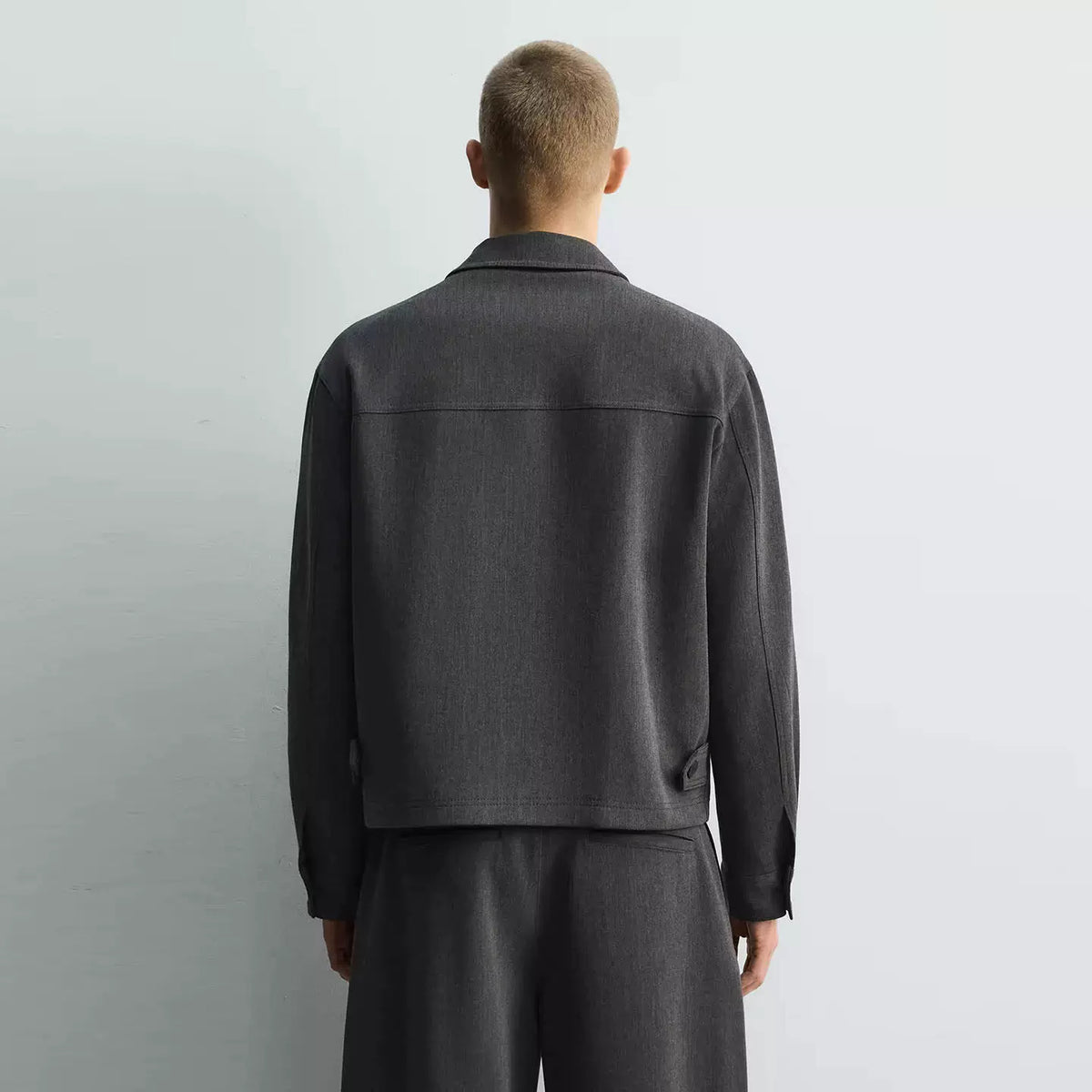 Long-Sleeve Shirt and Trousers Set