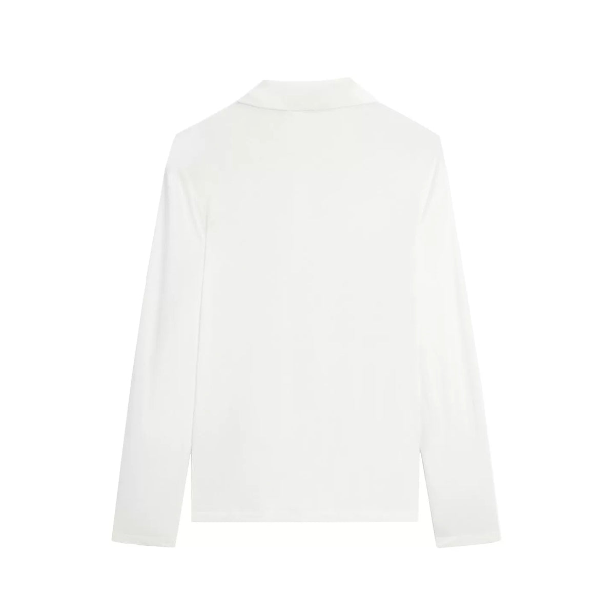 Refined Long-Sleeve Polo