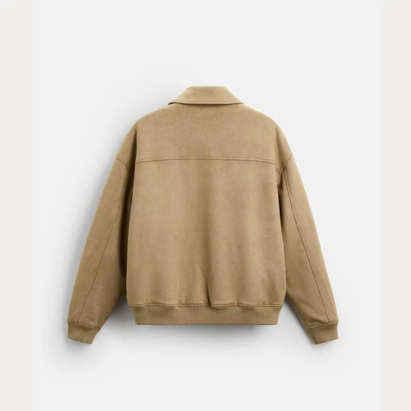 Retro Zip Pilot Jacket