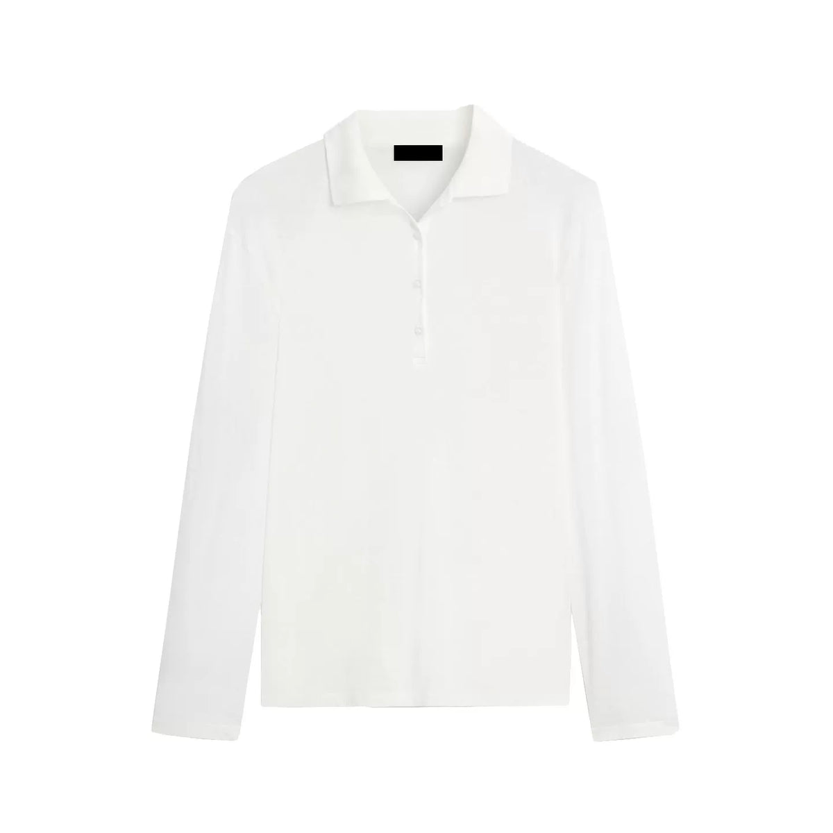 Refined Long-Sleeve Polo