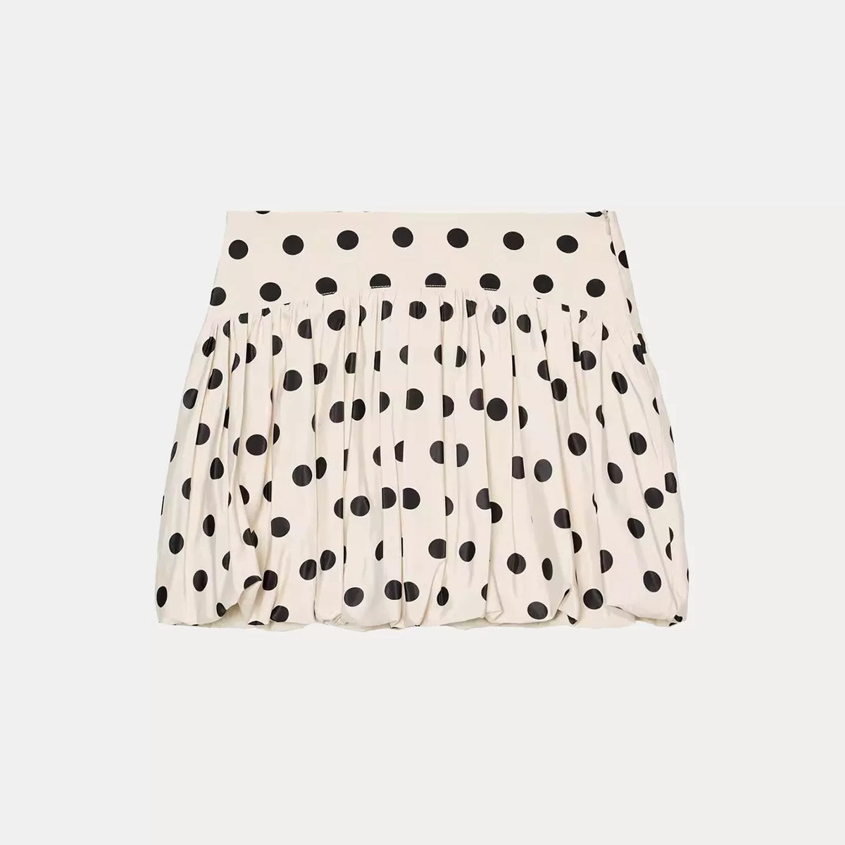 Voluminous Polka Dot Culotte Skirt