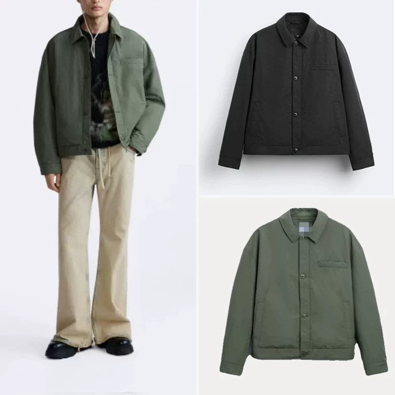 Technical Fabric Utility Jacket