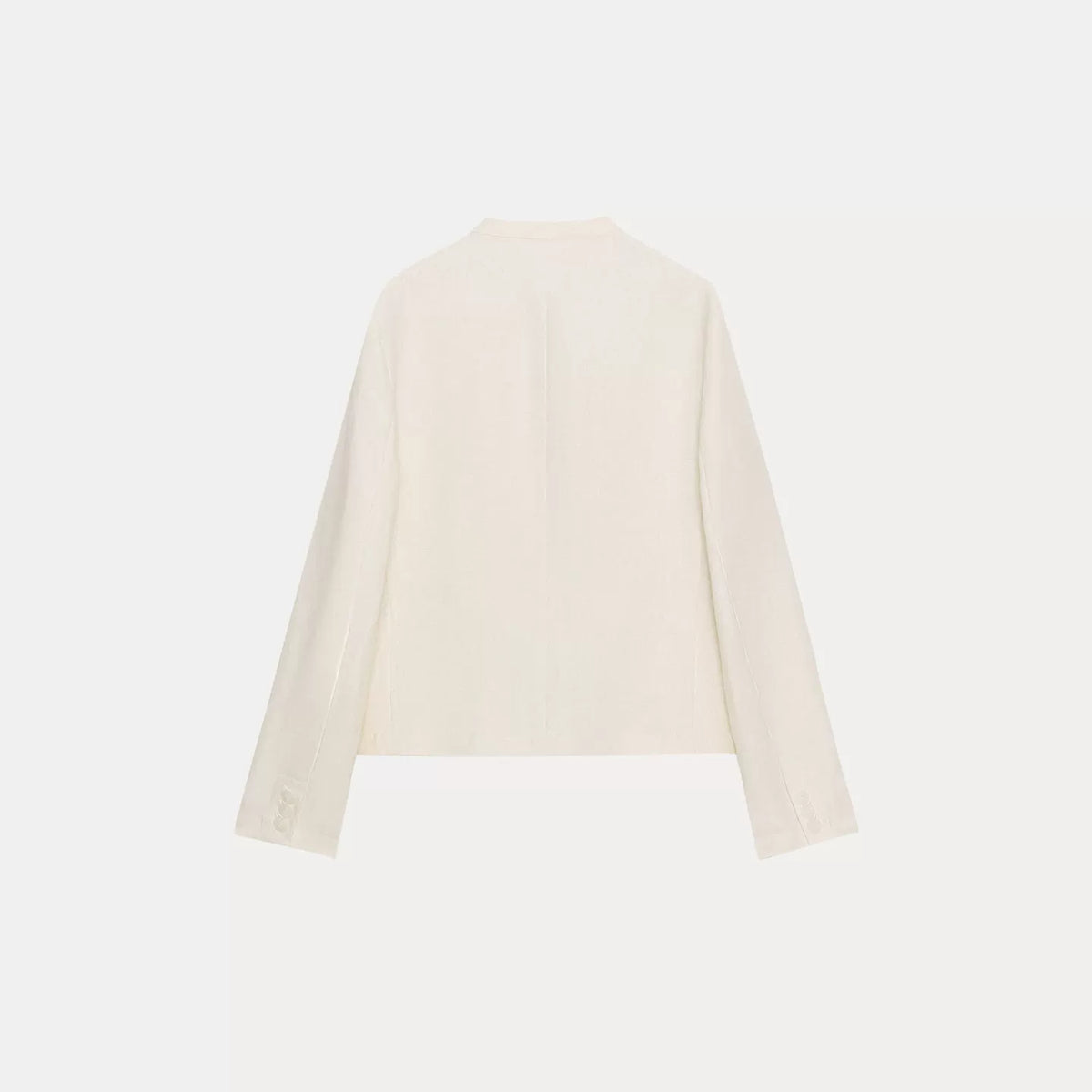 Stand-Collar Blazer