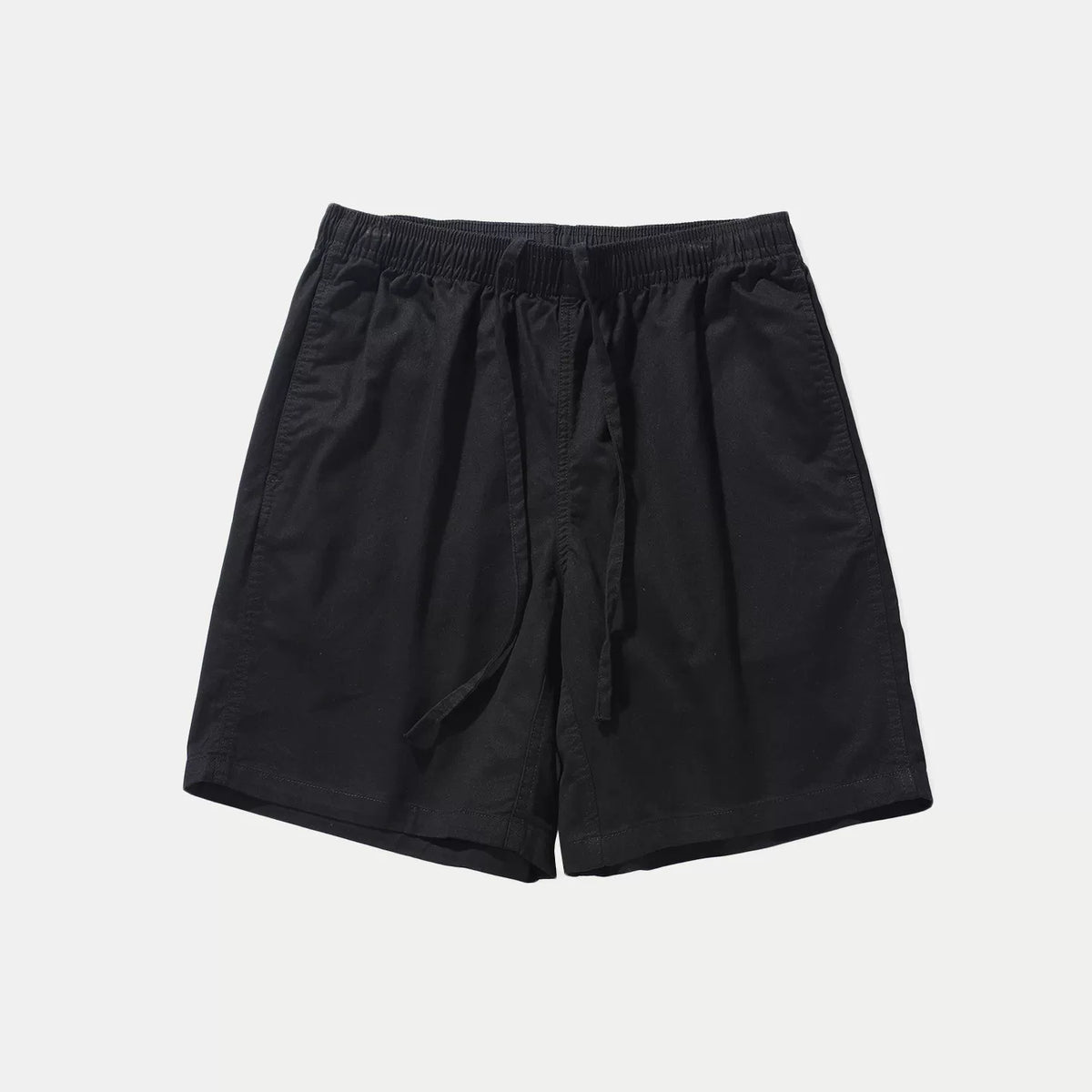 Elastic Drawstring Five-Point Shorts