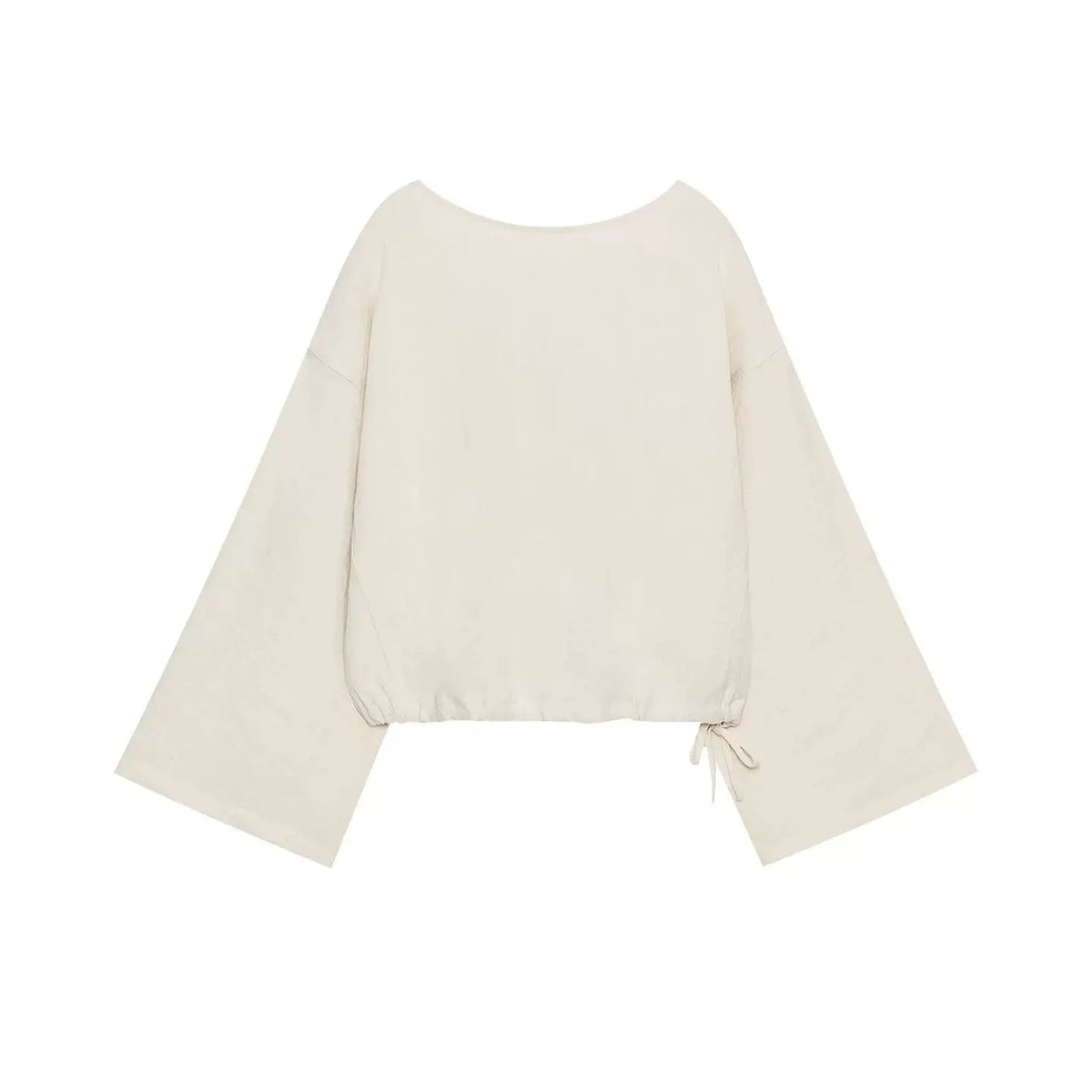 Layered Crew Top and Long Trousers Set