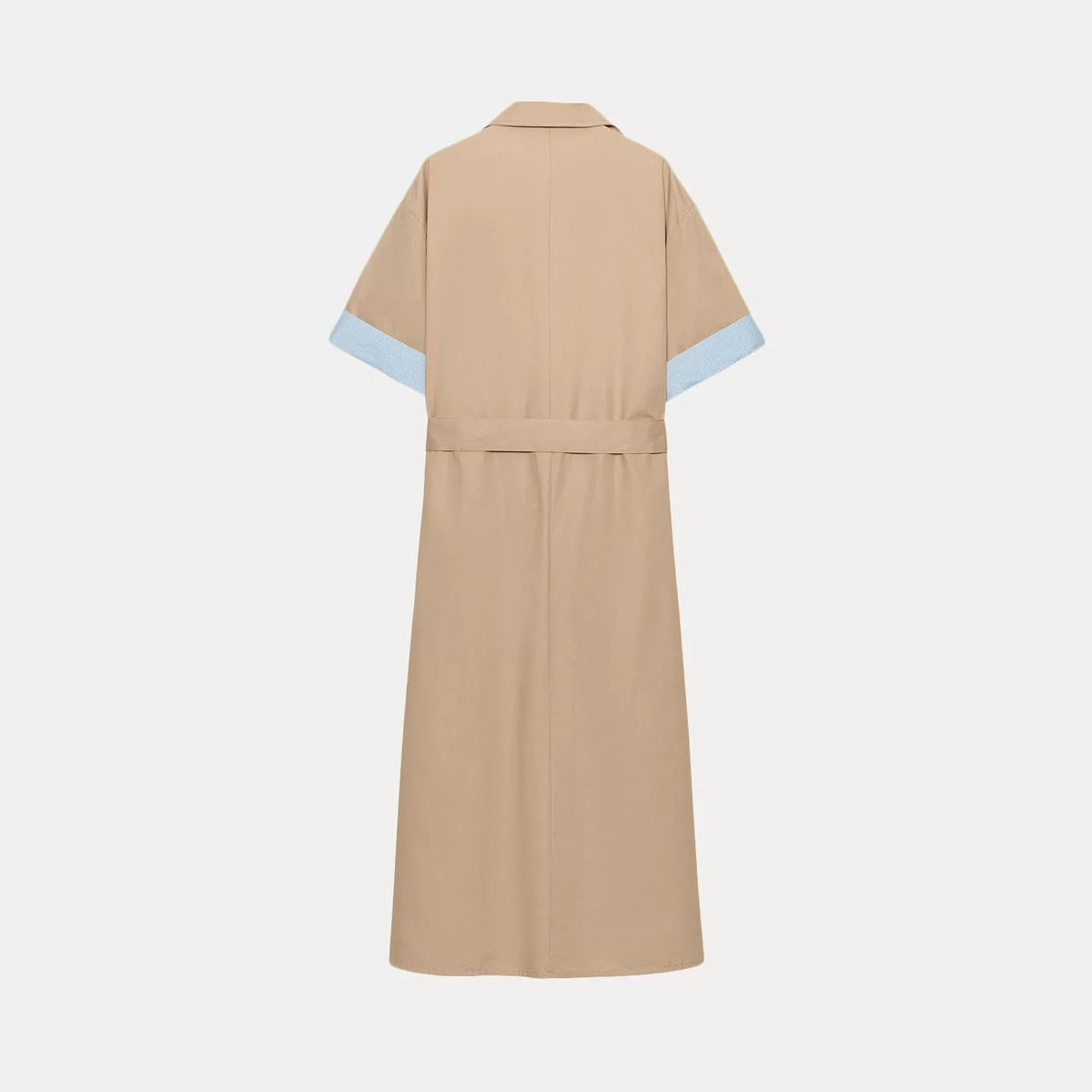 Belted Shirt Dress