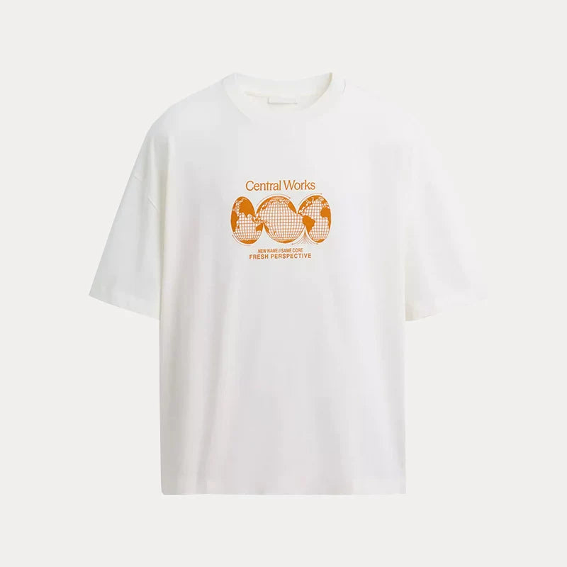 Patchwork Print Relaxed T-Shirt