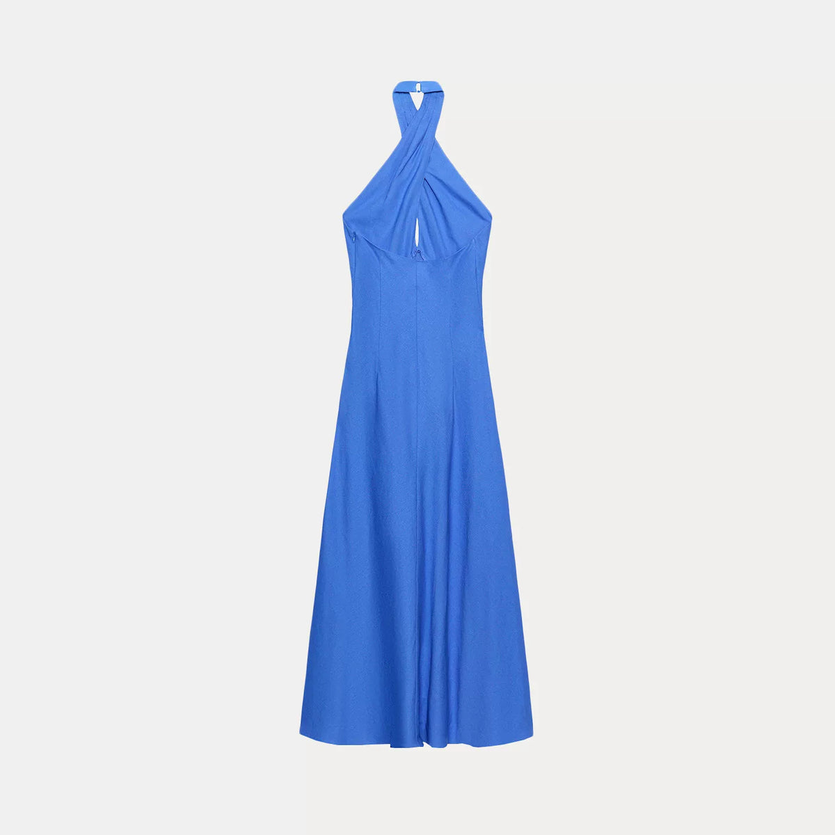Halter Neck Midi Dress
