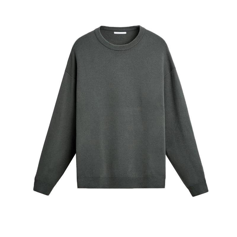 Soft Textured Crew Knit
