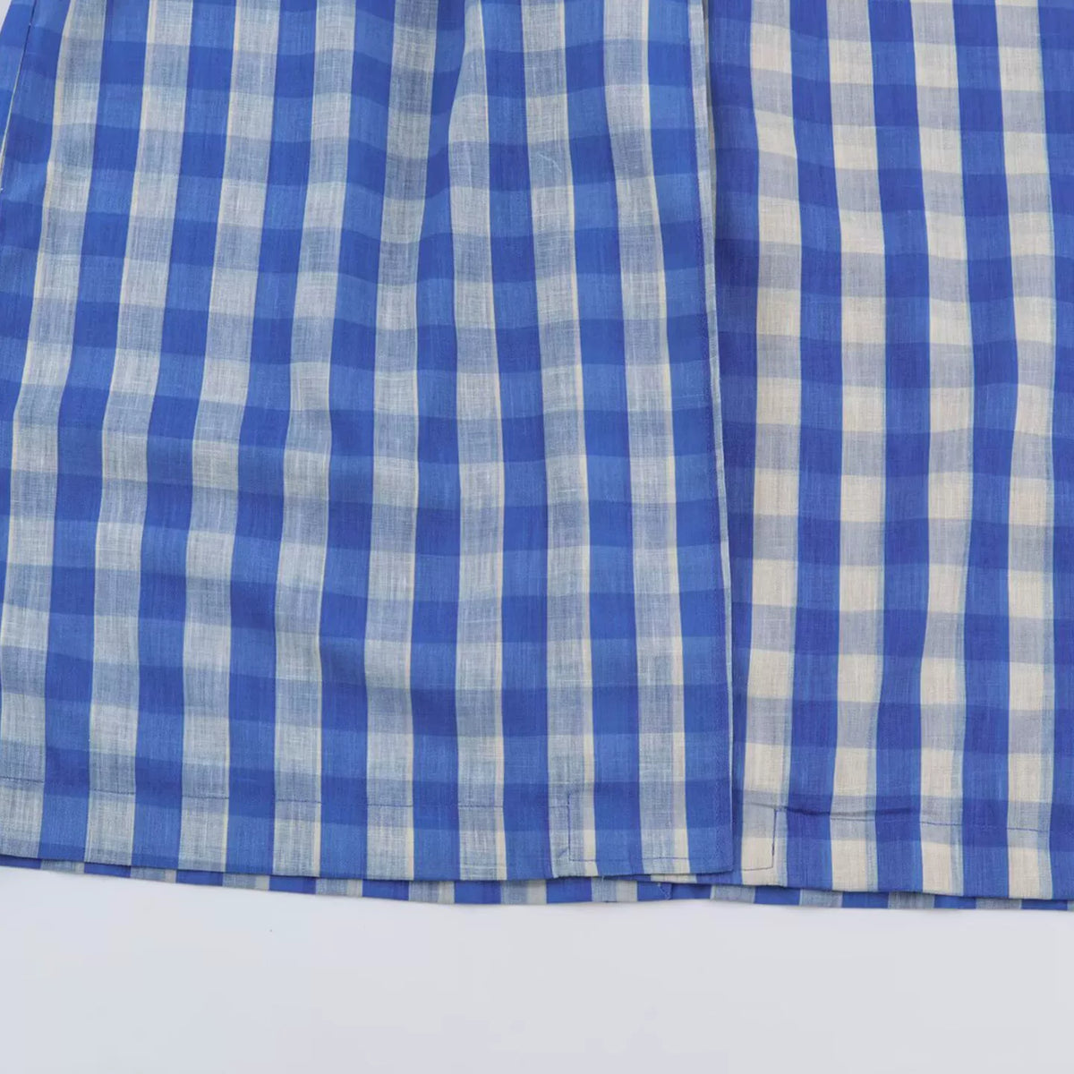 Belted Plaid Shirt Dress