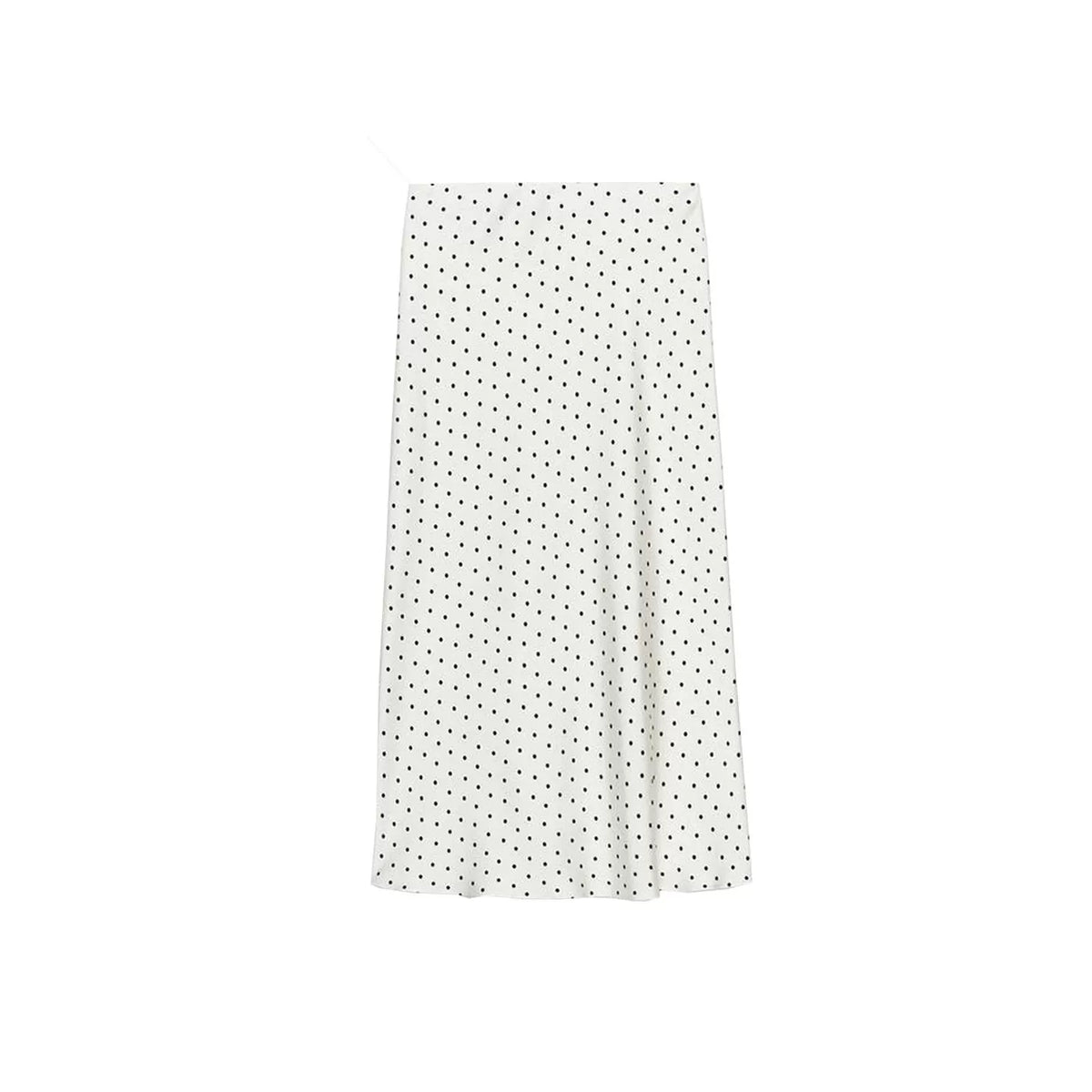 Straight-Cut Midi Skirt
